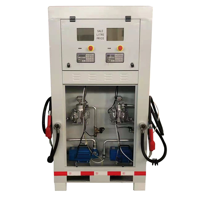 Zcheng 1000L 2000L 3000L Mobile Mini Tank with Fuel Dispenser Mobile Fuel Station