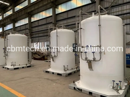 5m3/5000L Lox/Lin/Lar Mini Microbulk Tanks