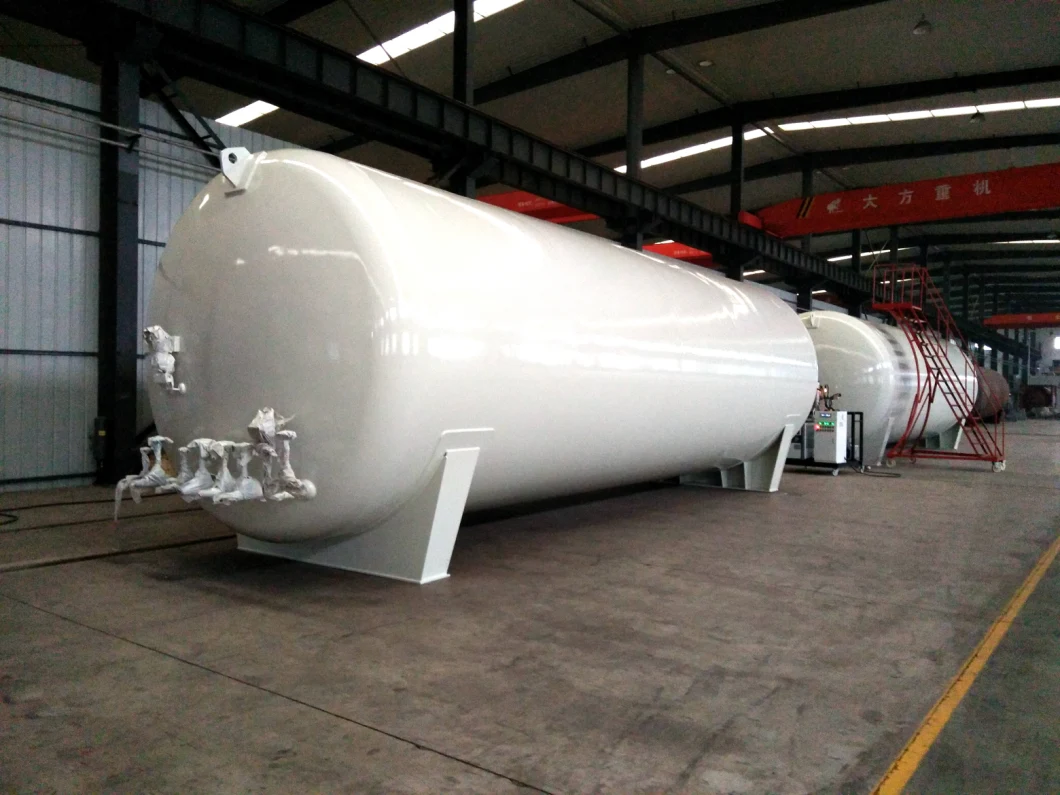 Liquid Natural Gas LNG Tank Storage 60m3 / 1.2MPa. LNG Storage Cryogenic Tank