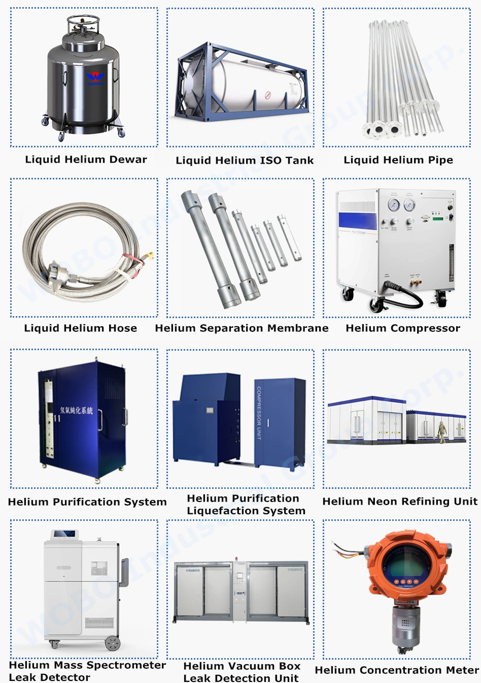 Air Separation Helium Extraction Device for New Energy Factory